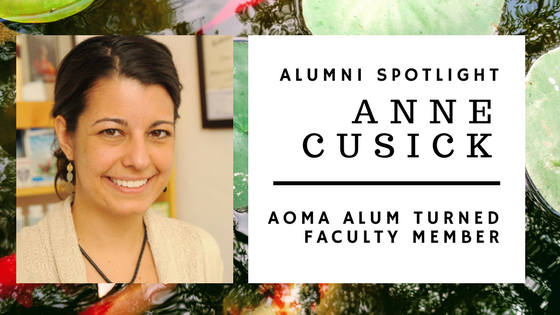 Anne Cusick AOMA Acupuncture Faculty