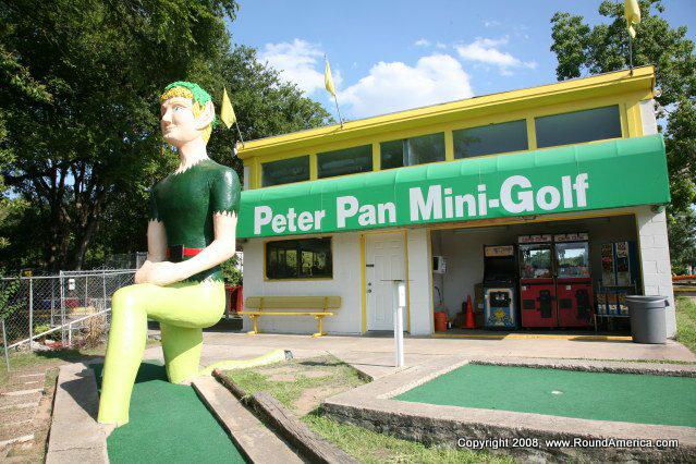 Peter Pan Mini-Golf Austin TX